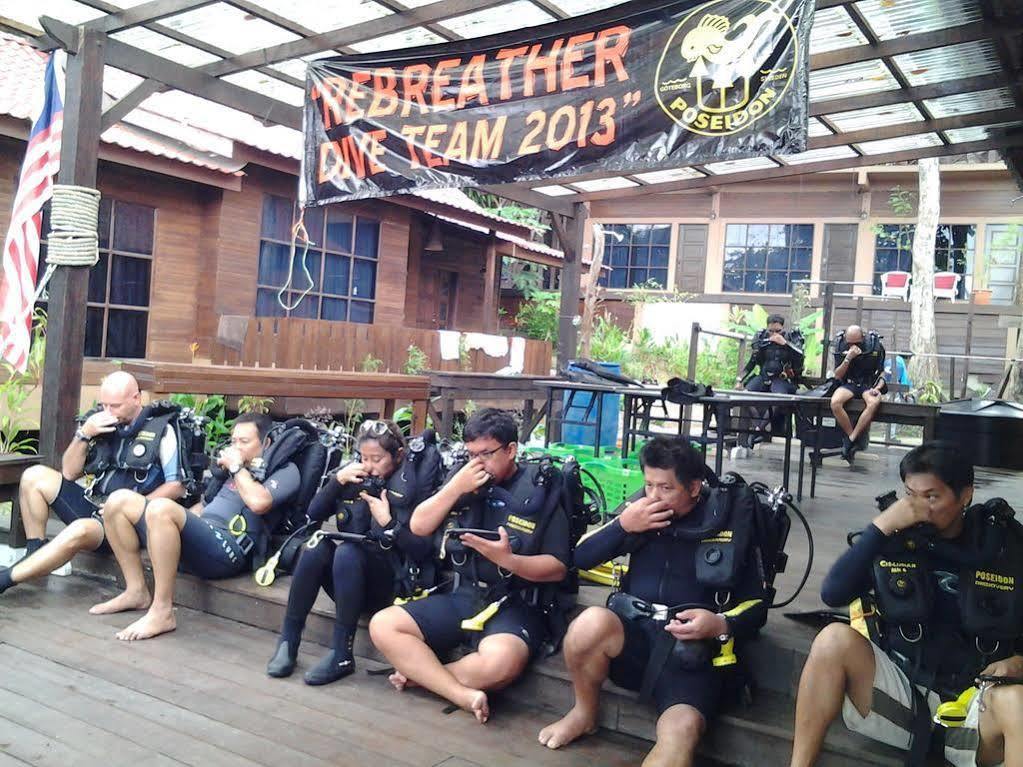 Pulau Perhentian Kecil Ombak Dive Resort מראה חיצוני תמונה
